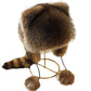 ❄️Winter Specials❄️ Raccoon Tail Fur Parent-Child Plush Hat