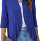 Casual Lightweight Cardigans With Open Front For Women
