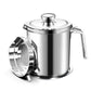 Temperature Controlled 304 Stainless Steel Deep Fryer - Induction/Gas Stove Universal