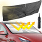 Multifunctional Titanium Silver Insulated Car Window Shade