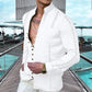 📢📢30% OFF !!⏰Men's Linen Button Up Summer Beach Shirt
