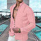 📢📢30% OFF !!⏰Men's Linen Button Up Summer Beach Shirt