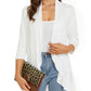 Casual Lightweight Cardigans With Open Front For Women