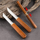 💥HOT SALE💥2-in-1 Double Knife Set with Wooden Handle⚔️✨