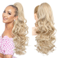 Clip-on Wavy Ponytail Extension
