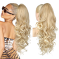 Clip-on Wavy Ponytail Extension