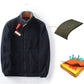 Double-Layer Fleece Hooded Jacket