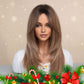 🎉New Year's Sale🎉Wig long hair Layered Bangs Wigs
