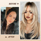 🎉New Year's Sale🎉Wig long hair Layered Bangs Wigs