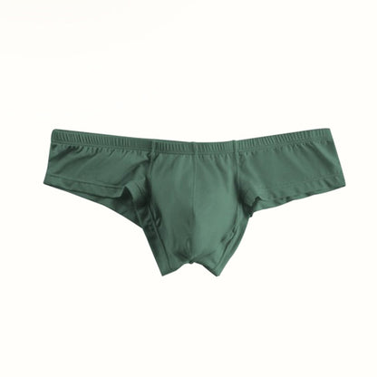 🌸Spring Specials💐Men's Solid Color Breathable Low Waist Briefs