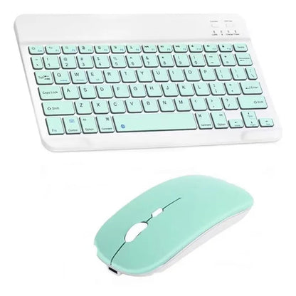 Wireless Bluetooth Silent Keyboard + Mouse Set