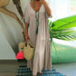 📢📢40% OFF !! ⏰Women’s Casual Long Dress with Short Sleeves