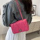🔥50% OFF🔥 Elegant Lozenge Pattern Shoulder Bag