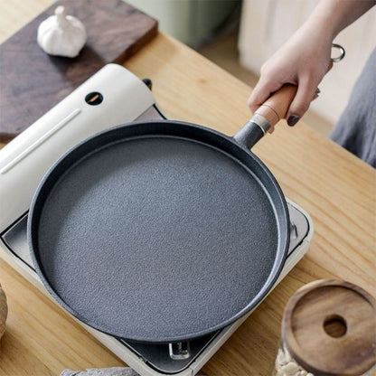 🔥Free Shipping🔥Non Sticky Induction Gas Stove Universal Cast Iron Pans