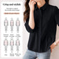 Women's Flowy Three-Quarter Sleeve Shirt