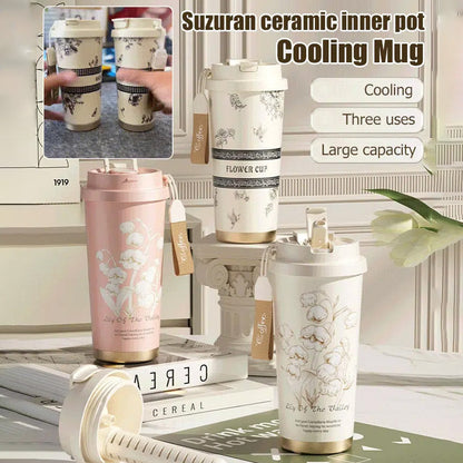 Stainless Steel / Ceramic Liner Insulation Cup