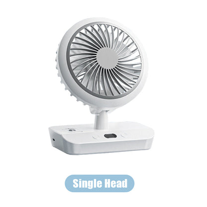 🔥Summer Hot Sale🔥Desktop Oscillating Dual Head Fan