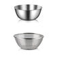Stainless Steel Mixing Bowl with Strainer Basket