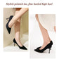 High-Quality Women's Pointed-Toe Black High Heels