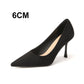 High-Quality Women's Pointed-Toe Black High Heels