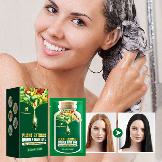 🎉Hot Sale🎉Plant Extract Hair Care Bubble Dye Cream