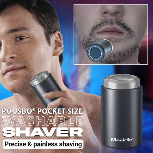 🔥Hot Sale 25% OFF🔥Pocket Size Washable Electric Shaver