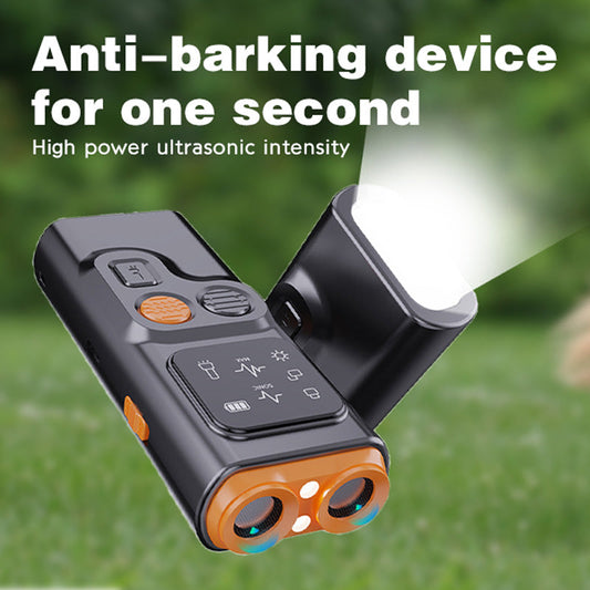 Ultrasonic Dog Bark Control Device With Flashing Light Set