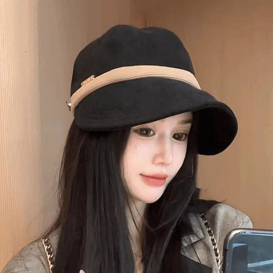 Women's Fashion Wide Brim Newsboy Cap