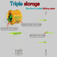 Newest Anti-tangle Tandem Fishing Hooks with Organizer