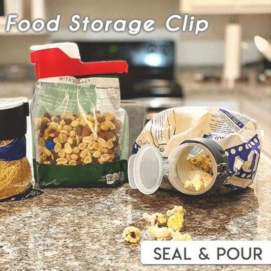 🔥Hot Sale🔥Seal And Pour Food Storage Bag Clip