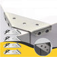 🔩 50% OFF NOW! 🪑 Stainless Steel Corner Brace – Triangular Stability, Rust-Proof & Easy Install – For Furniture, Shelves & Frames 💪
