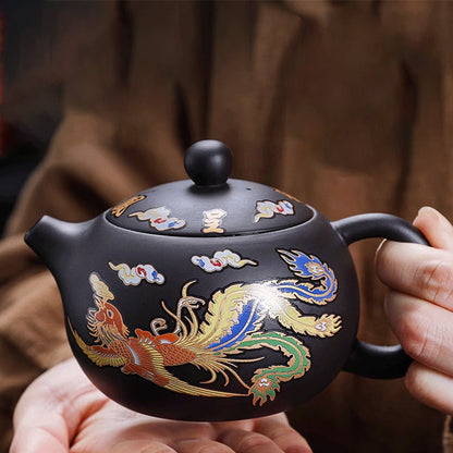 Chinese Color Changing Purple Clay Teapot