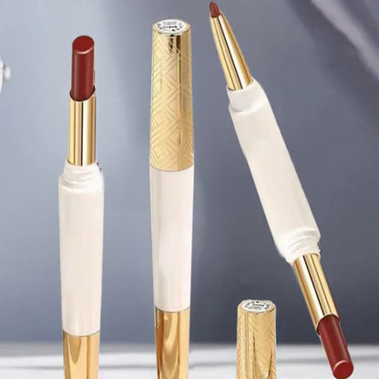 🎉2025 Hot Sale🎉2-in-1 Waterproof Lipstick & Lip Liner