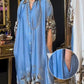 🌸Spring Specials🌸Women's Printed Lapel Long Sleeve Maxi Dress