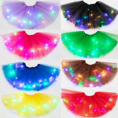 🔥Hot Sale🔥Magical & Luminous LED Tutu Skirt