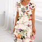 🌸Spring Specials🌸Multi-plant Floral Print Cascade Dress
