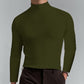 Ultimate Comfort Men's High Neck T-Shirt – Stretch, Breathable, Slim Fit for Gym & Daily Wear!