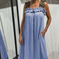 💐Spring Special🎉Casual Sleeveless Maxi Dress with Pockets