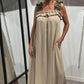 💐Spring Special🎉Casual Sleeveless Maxi Dress with Pockets