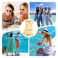 Women‘s Steel Brace Solid Color Halter Split Bikini