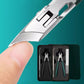 2025 Half Price🔥Splashproof 25° Beveled Edge Nail Clippers 3-Piece Set