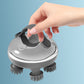 Waterproof Electric Head Massager with Adjustable Intensity