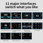 📢📢40% OFF !! ⏰mart Car Real-Time Monitoring Dashboard Display