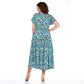 🌸Spring Specials💐 Patterned Chiffon Dress