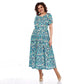 🌸Spring Specials💐 Patterned Chiffon Dress