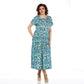 🌸Spring Specials💐 Patterned Chiffon Dress