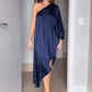 Asymmetric Sexy Loose Single-Shoulder Dress