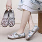 🔥Hot Sale ⏳Women's Flat Slip-On Embroidered Shoes