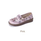 🔥Hot Sale ⏳Women's Flat Slip-On Embroidered Shoes