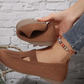 Women Walking Comfortable Breathable Knit Flats Shoes